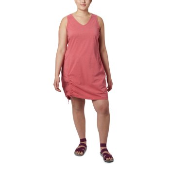 Columbia Jurken Dames, Anytime Casual III Plus Size Roze, 53ZXYTHID